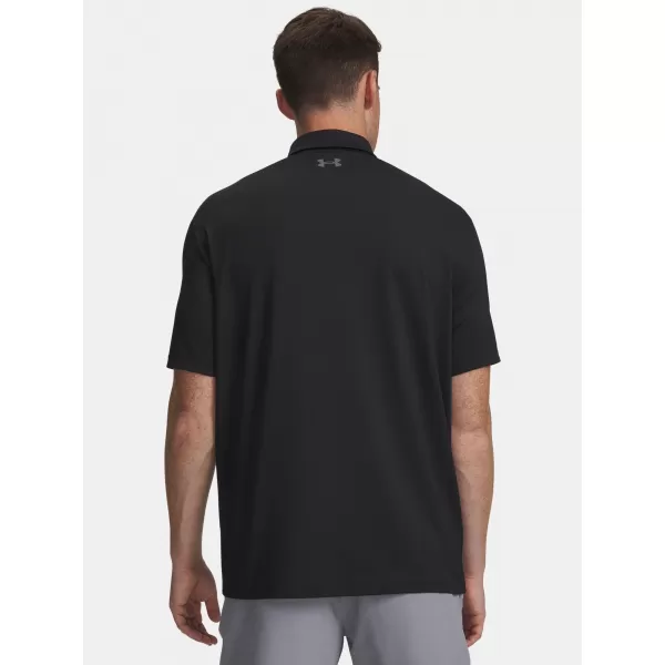  Pánske tričko UNDER ARMOUR MATCHPLAY POLO 6009799-001 ČIERNA 