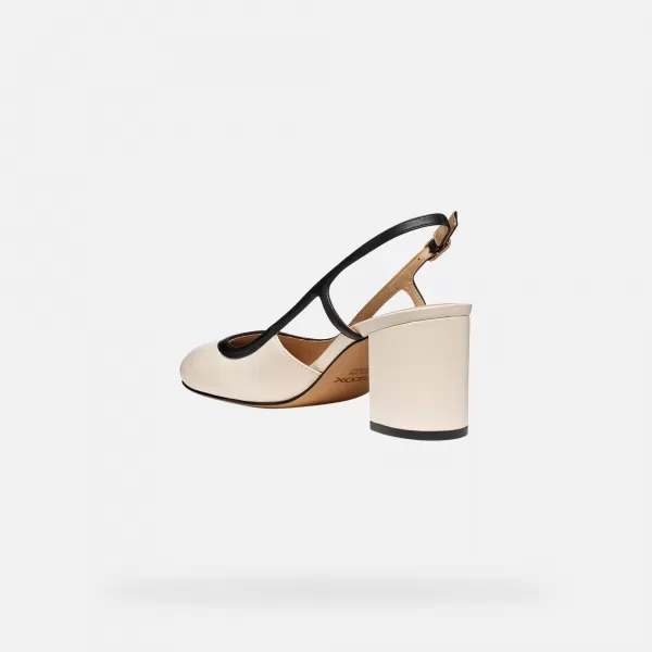  Dámske topánky GEOX VIRNILISA 65 G013226 SMOTANOVÁ 