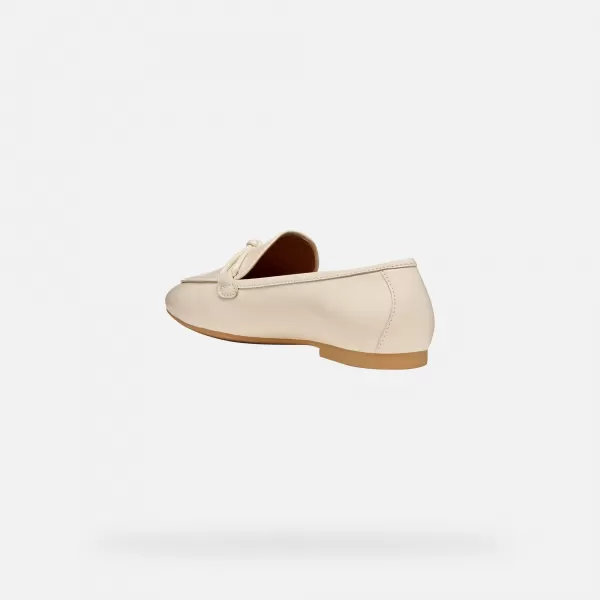  Dámske mokasíny GEOX NEW PALMARIA G012920 KRÉMOVÁ 