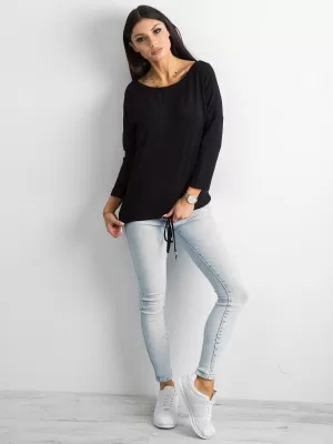 Dámska blúzka BASIC FEEL GOOD RV-BZ-4691.38P NOIRE