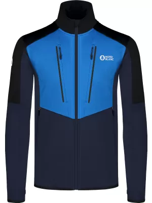 Pánska mikina powerfleece NORDBLANC GROAN NBWFM8282 MODRÁ