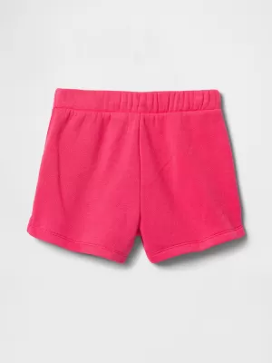 Detské kraťasy GAP LOGO SWEATSHORTS 743505-00 RASPBERRY