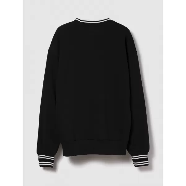  Dámska mikina GAP LOGO SWEATSHIRT 817101-00 TRUE BLACK 