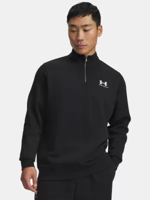 Pánska mikina UNDER ARMOUR ICON FLEECE 1/4 ZIP 6012710-001 ČIERNA