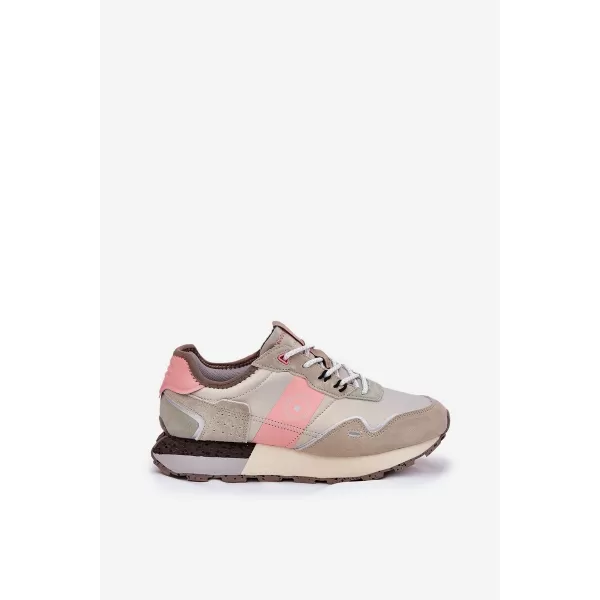  Dámske tenisky BIG STAR RR274243 PINK / GREY Big Star Shoes 