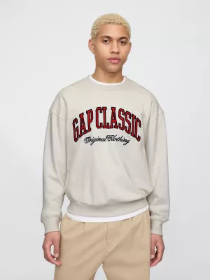Pánska mikina GAP CLASSIC LOGO SWEATSHIRT 744748-00 CARLS STONE