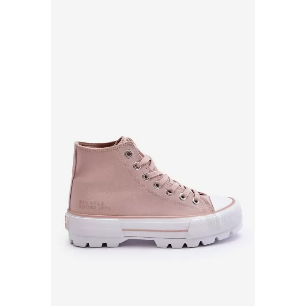  Dámske tenisky BIG STAR LL274157 NUDE Big Star Shoes 