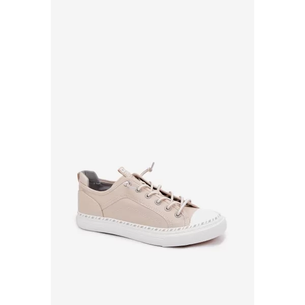  Dámske tenisky BIG STAR TT274387 BEIGE Big Star Shoes 
