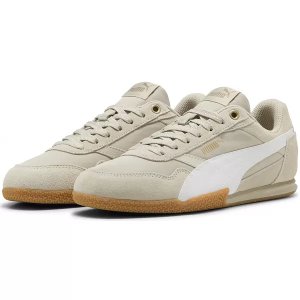  Dámske topánky PUMA BELLA DONNA NYLON 403554-05 DESERT DUST/ PÚŠTNY PRACH/PUMA BIELA/ZLATÁ 