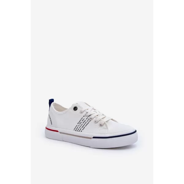  Pánske tenisky BIG STAR LL174204 WHITE Big Star Shoes 