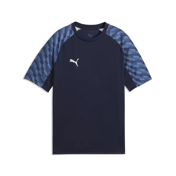  Detské tričko PUMA TEAMLIGA26 JERSEY JR 659723_06 PUMA NÁMORNÍCKA/PUMA BIELA 