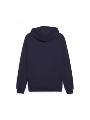 Detská mikina PUMA TEAMGOAL CASUALS HOODED JKT 658596_06 PUMA NAVY/PUMA WHITE