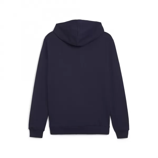  Detská mikina PUMA TEAMGOAL CASUALS HOODED JKT 658596_06 PUMA NAVY/PUMA WHITE 
