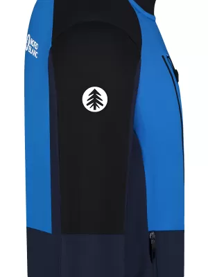 Pánska mikina powerfleece NORDBLANC GROAN NBWFM8282 MODRÁ