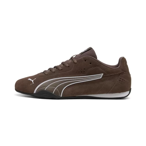 Čižmy PUMA CATCH SD 402681_05 FLAT BRONZE/ PLOCHÁ BRONZOVÁ/PUMA BIELA 