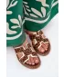 Dámske šľapky ZAZOO 40383 BROWN