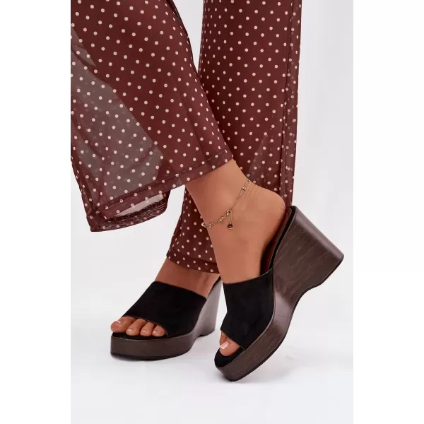  Dámske šľapky BOTO RAVELIA 41346 BLACK 