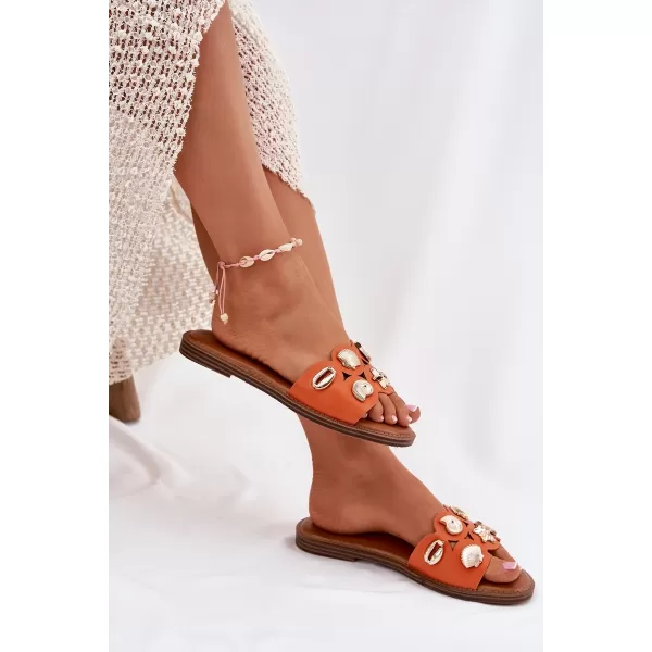  Dámske šľapky BOTO NALOTHIEL 37791 ORANGE 
