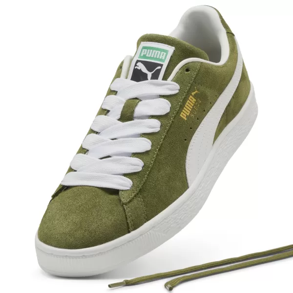  Čižmy PUMA SUEDE CLASSIC 399781_36 OLIVE GREEN/ OLIVOVO ZELENÁ/PUMA BIELA 