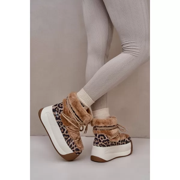  Dámske topánky BIG STAR OO274A207 BROWN/BEIGE Big Star Shoes 