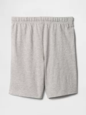 Detské kraťasy GAP SHORT 707035-02 LIGHT HEATHER GREY