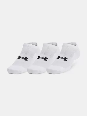 Ponožky UNDER ARMOUR UNISEX UA TC NO SHOW (3 PÁRY) 1386313-100 BIELA