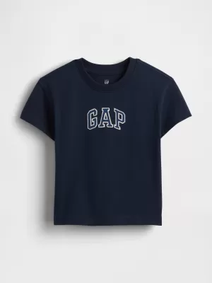 Detské tričko GAP ORIGINAL LOGO TEE 779644-00 TAPESTRY NAVY