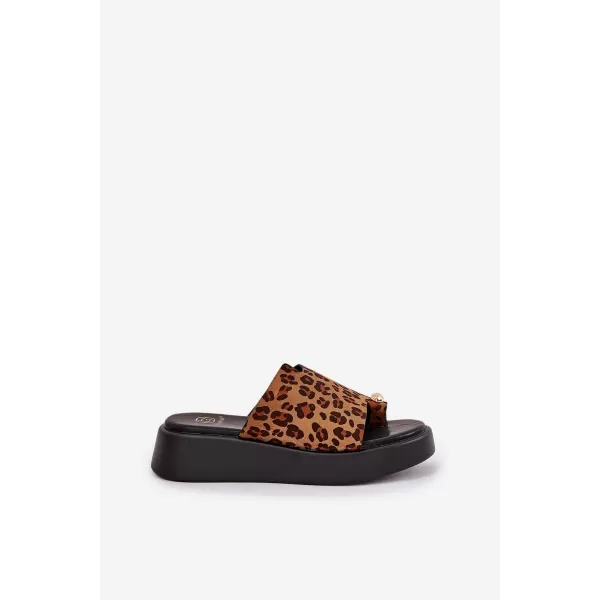  Dámske sandále BOTO SAQESSE 36267 LEOPARD 