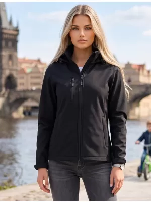 Dámska softshellová bunda ALTISPORT NoPrint NP/ALW945 EBONY GRAY