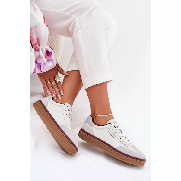  Dámske tenisky LOPEZ JUST DARE SS2D4008 WHITE / GREY Daniel Lopez Just Dare 