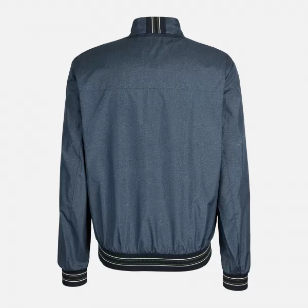  Pánska bunda GEOX JHARROD G012277 MODRÁ 
