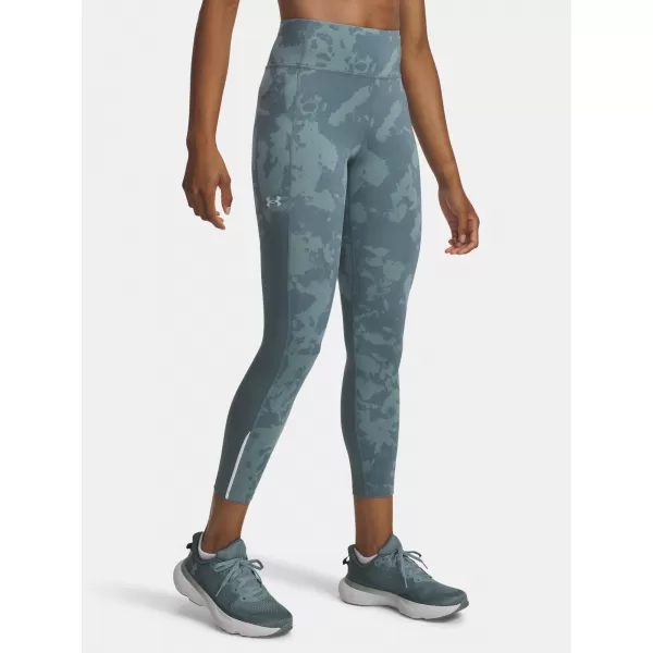  Dámske legíny UNDER ARMOUR UA LAUNCH ANKLE PRINT TIGHTS 1369772-587 MODRÁ 
