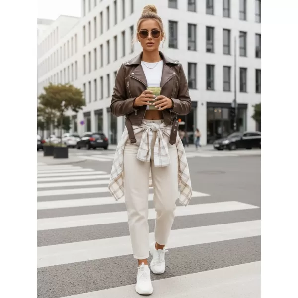  Dámska bunda DSTREET TY5537 HNEDÁ 