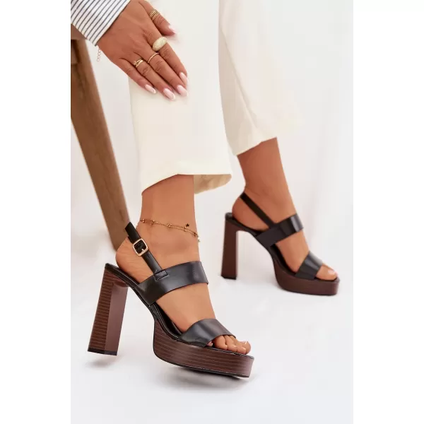  Dámske sandále BOTO HANELIA 41461 BLACK 