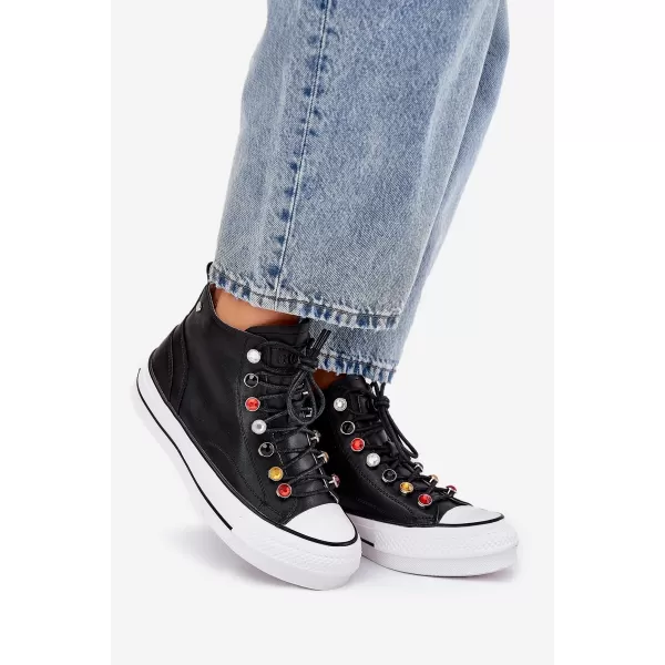  Dámske topánky GOE RR2N4101 BLACK 