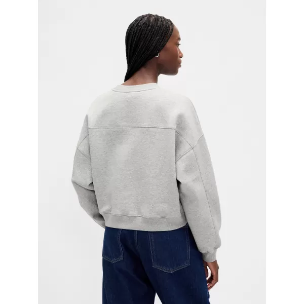  Dámska mikina GAP LOGO SWEATSHIRT 799272-02 LIGHT HEATHER GREY 
