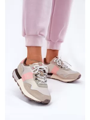 Dámske tenisky BIG STAR RR274243 PINK / GREY Big Star Shoes