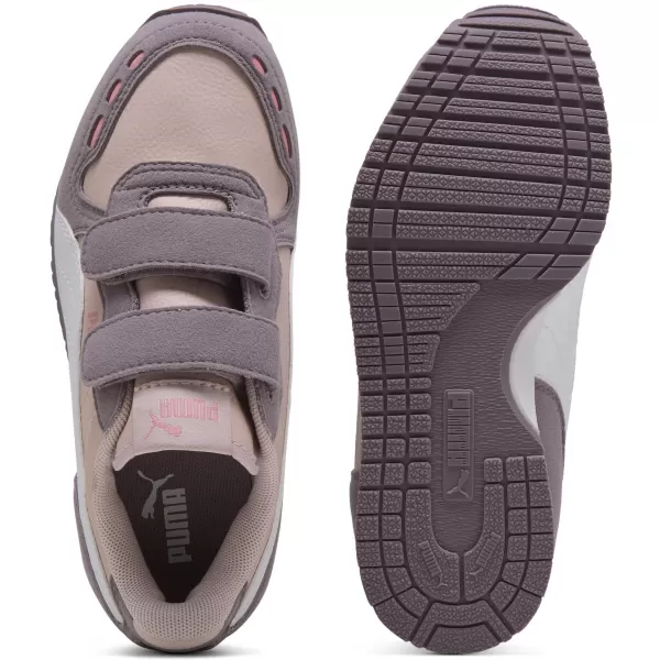  Detská obuv PUMA CABANA RACER SL 20 V PS 383730-22 FIALOVÁ HMLA/BIELY/SLIVKOVÝ LEKVÁR 