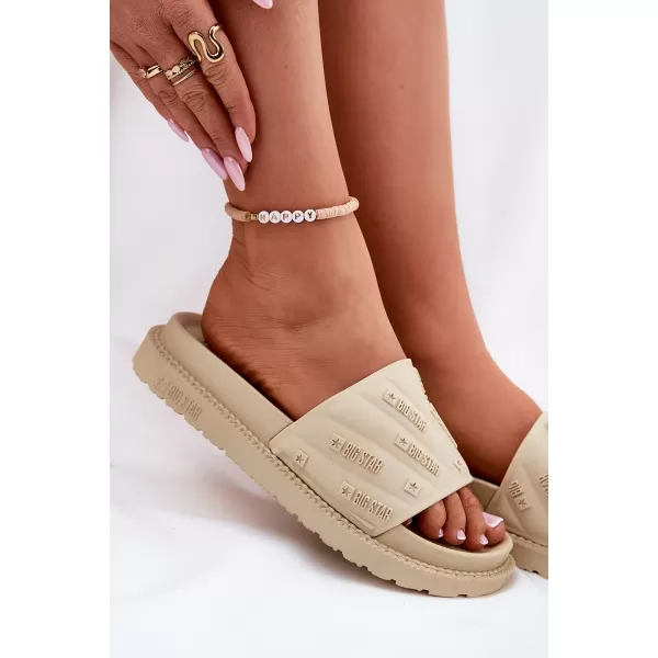  Dámske topánky BIG STAR RR274A542 BEIGE Big Star Shoes 