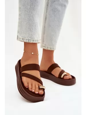 Dámske šľapky BOTO FARIELLE 41284 BROWN