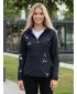 Dámska softshellová bunda premium ALTISPORT VOJ/ALW077JACK01 ČIERNA/FIALOVÁ