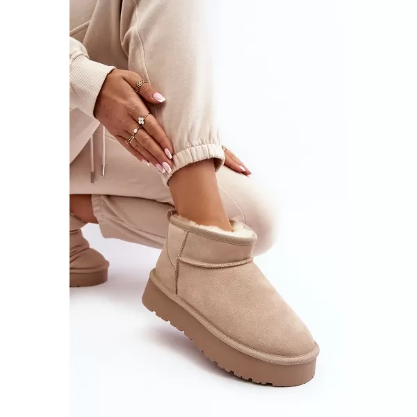  Dámske snehule BOTO NUCCA 28330 BEIGE 