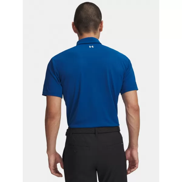  Pánske tričko UNDER ARMOUR UA T2G PIQUE POLO 6012303-426 MODRÁ 