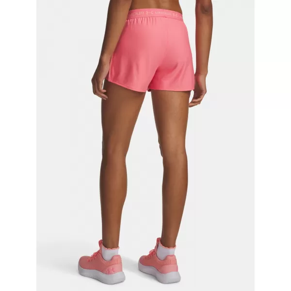  Dámske kraťasy UNDER ARMOUR TECH PLAY UP SHORTS 1389882-600 RUŽOVÁ 