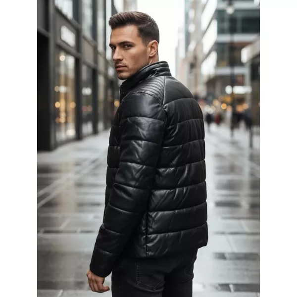  Pánska bunda DSTREET TX5115 ČIERNA 