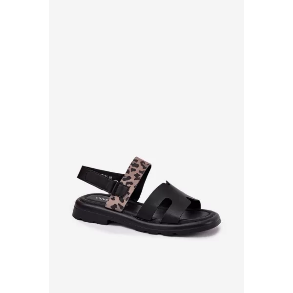  Dámske sandále VINCEZA 66780 BLACK 