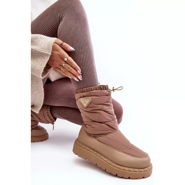  Dámske snehule BOTO LURETA 28724 KHAKI 