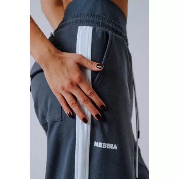  Nadrozmerné tepláky POWER 896 GREY Nebbia 