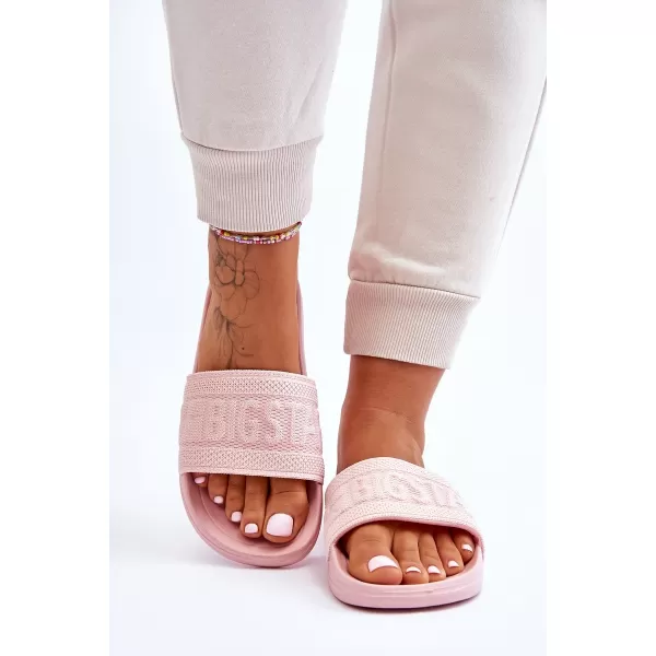  Dámske šľapky BIG STAR LL274A157 PINK Big Star Shoes 