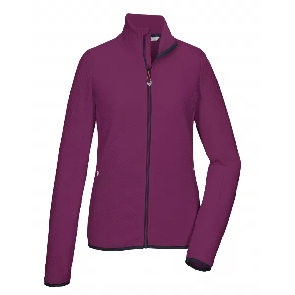  Dámska mikina KILLTEC KOS 79 44214-448 PURPUROVÁ 